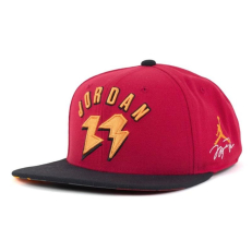 Jordan Flight MVP Pro Cap Adjustable Structured Hat Cardinal Red/Black