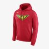 Nike NBA Atlanta Hawks Logo Hoodie - University Red