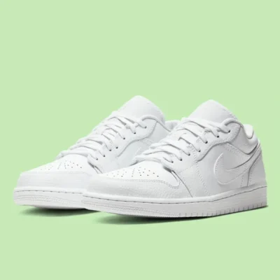 Air Jordan 1 Low White/White - Image 2