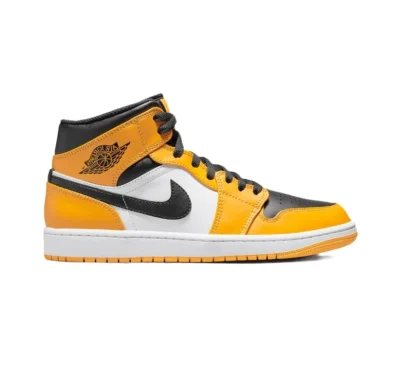 Air Jordan 1 Mid (GS) Taxi/Black/White