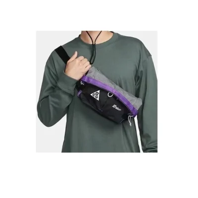Nike ACG Aysen Fanny Waistpack 'Black Purple'