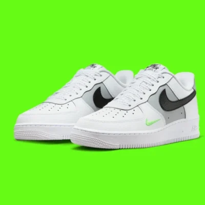 Nike Air Force 1 Low 'White/Volt' - Image 2