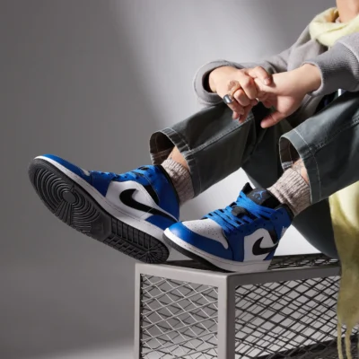 Air Jordan 1 Mid 'Game Royal' - Image 3