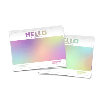 Montana 'HELLO-GRAM' Hologramos Matricacsomag (50db)
