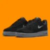 Nike Air Force 1 Jewel 'Black' - Image 2