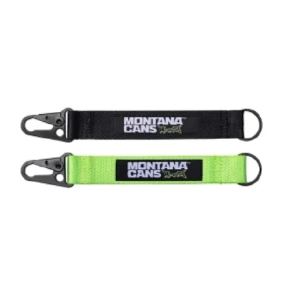 Montana Kulcstartó 'Black/Neon'