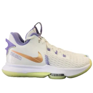 Nike Lebron Witness V 'Summit White/Metallic Bronze'