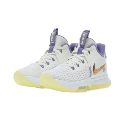 Nike Lebron Witness V 'White Bronze' - Image 2