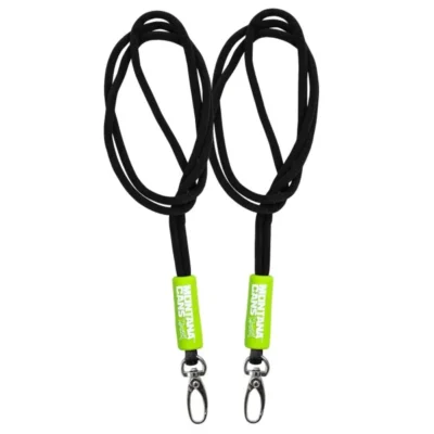 Montana Zsinóros Kulcstartó (Tube Lanyard Long) 'Black&Neon'