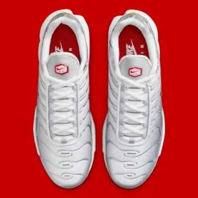 Nike Air Max Plus 'Silver Red' - Image 2