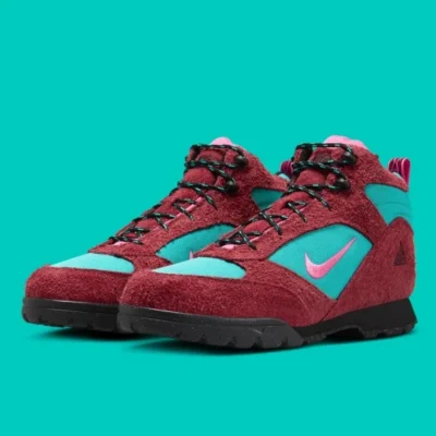Nike ACG Torre Mid WP 'Red/Cactus' - Image 2