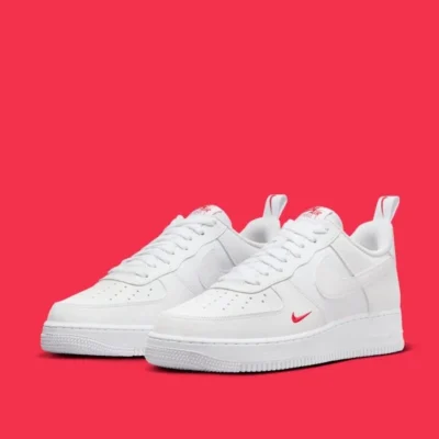 Nike Air Force 1 'White/University Red' - Image 2