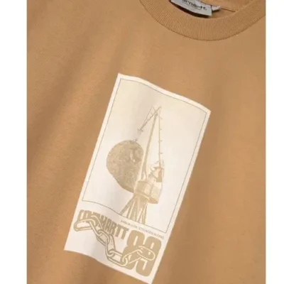 Carhartt WIP Worksite T-shirt 'Dusty Brown' - Image 2