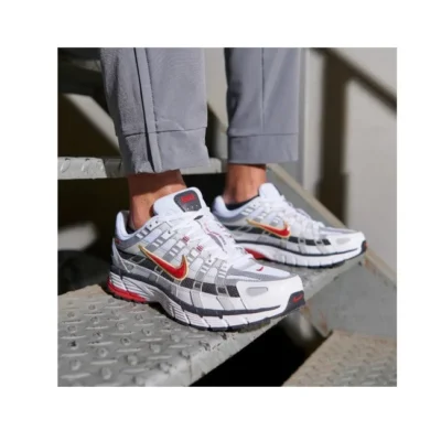 Nike P-6000 (W) 'Metallic Silver Red' - Image 4