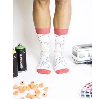 MTN SOCKS Metro White - Image 2