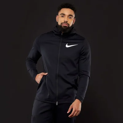 Nike Showtime Basketball Jacket Black - Image 2
