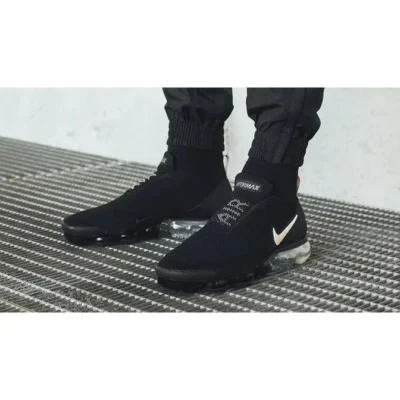 Nike Air Vapormax FK MOC 2 Black - Image 3