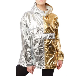 Nike NSW Metallic Windjacket Gold&Silver