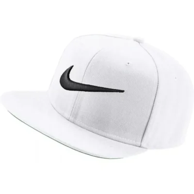 Nike Sportswear Pro Swoosh Snapback Hat White/Black