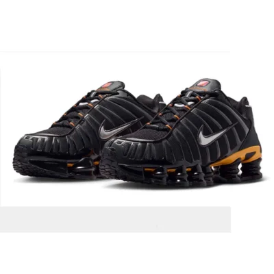 Nike Shox TL 'Blakc/Metallic Silver' - Image 2