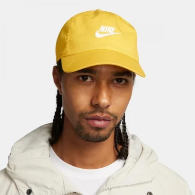 Nike Unstructured Futura Hat 'Yellow' - Image 2