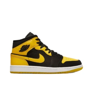 Nike Air Jordan 1 Mid SE 'Black/Yellow'