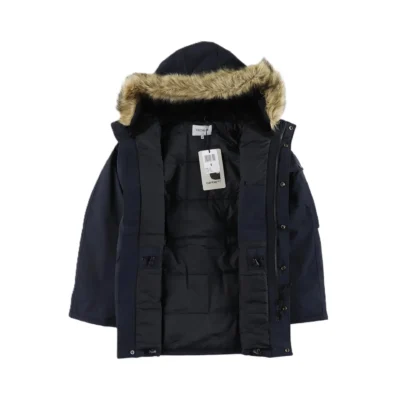 Carhartt Anchorage Parka Navy Blue - Image 2