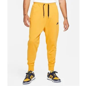 Nike NSW Fleece Classic Joggers Men 'Black/Yellow'