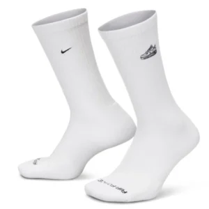Nike Everyday Cushioned Crew Zokni - Fehér (1 pár)