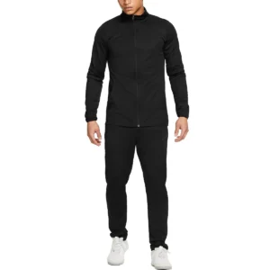 Nike Dri-Fit Knit Tracksuit Set - Black