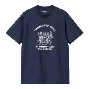Carhartt WiP Fun Run T-Shirt - Navy Blue