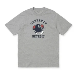 Carhartt WiP Boxing C T-Shirt - Grey Heather
