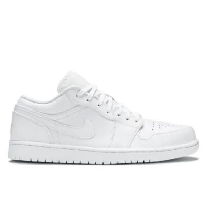 Air Jordan 1 Low White/White