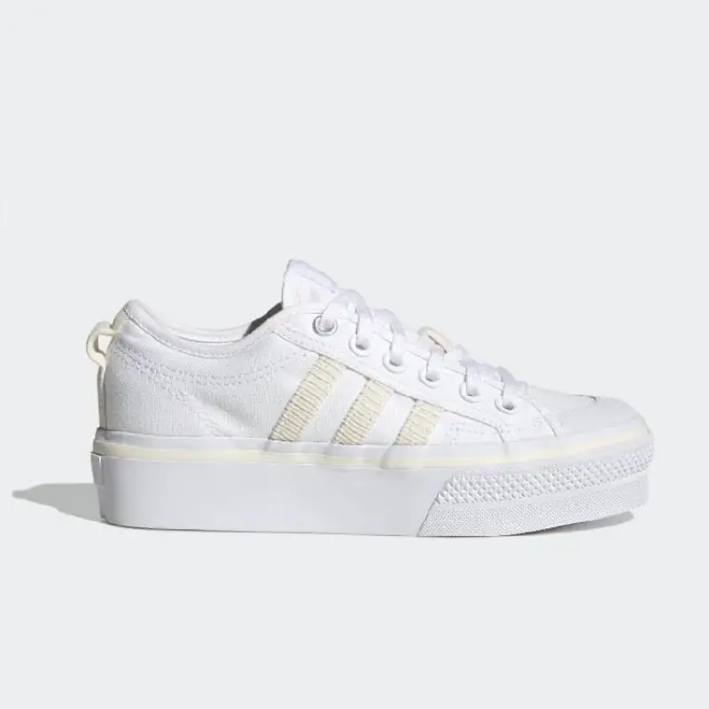 Adidas Nizza Platform (W) - Off White / Cream