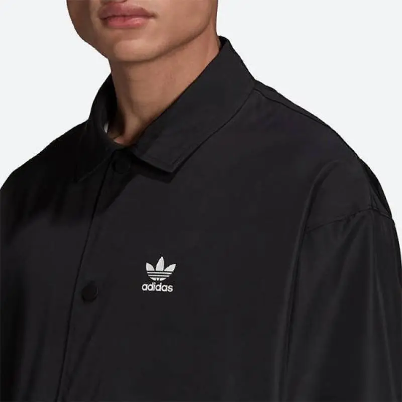 Adidas Originals Classics Coach Jacket-Black - Image 3