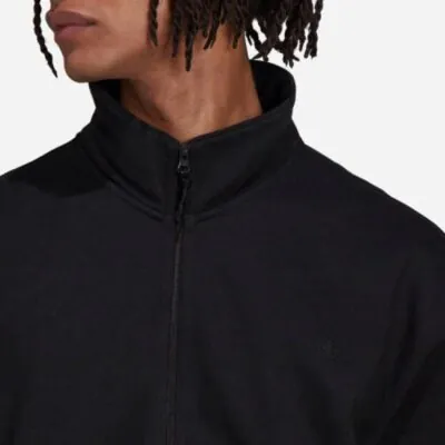Adidas Originals Adicolor Contempo Half-Zip Crew Sweatshirt - Black - Image 3
