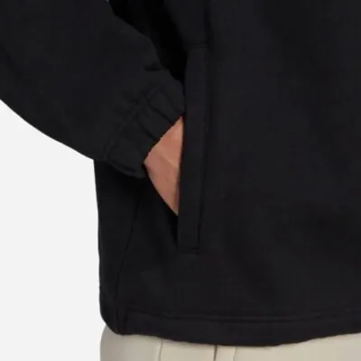 Adidas Originals Adicolor Contempo Half-Zip Crew Sweatshirt - Black - Image 4