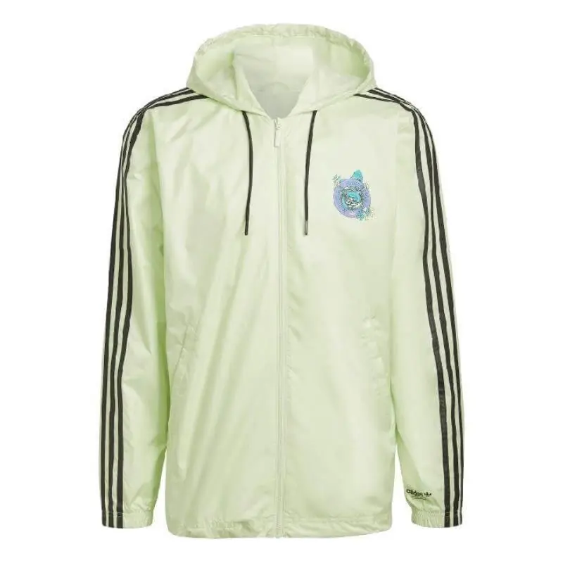 Adidas Originals Fish Windbreaker Lime