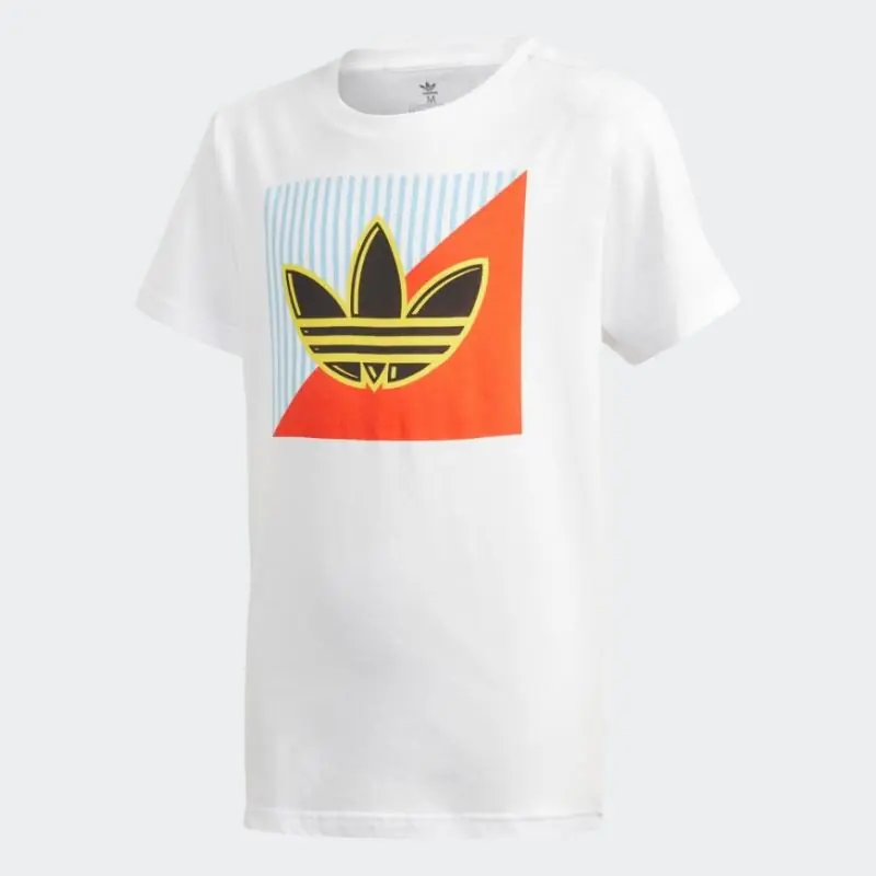 Adidas Originals Kids Graphic Tee - White