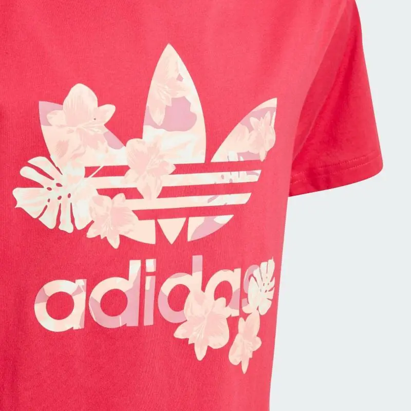 Adidas Originals Kids Tee - Power Pink/ Multicolor - Image 2