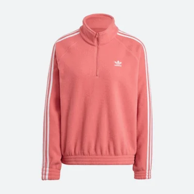 Adidas Originals Polar Fleece Half-Zip Sweat Hazy Rose