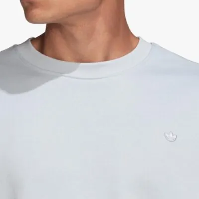 Adidas Originals Premium Crew Sweatshirt Halo Blue - Image 2