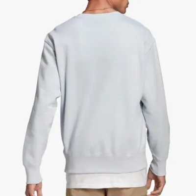 Adidas Originals Premium Crew Sweatshirt Halo Blue - Image 3