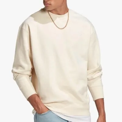 Adidas Originals Premium Crew Sweatshirt White
