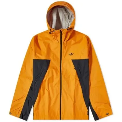 Adidas Originals Tech Shell Skate Jacket Black/Orange