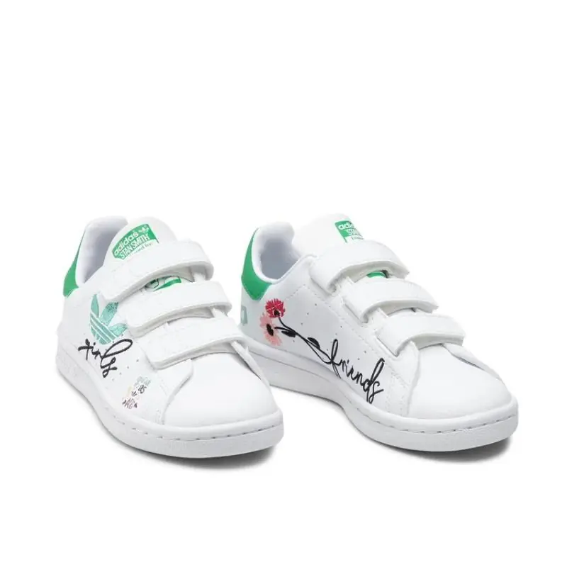 Adidas Stan Smith Little Kid 'Grl Power' - Image 2