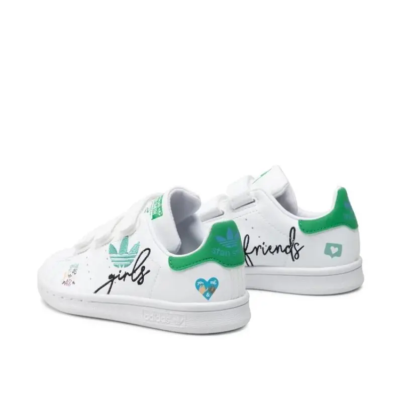 Adidas Stan Smith Little Kid 'Grl Power' - Image 3