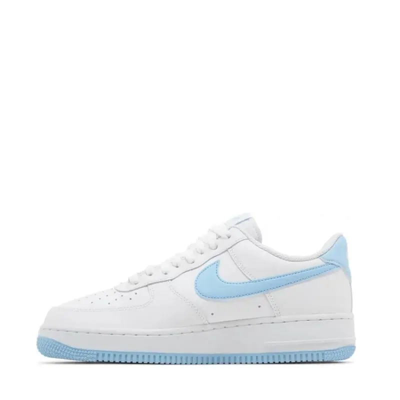 Nike Air Force 1 '07 'White Aquarius Blue' - Image 2