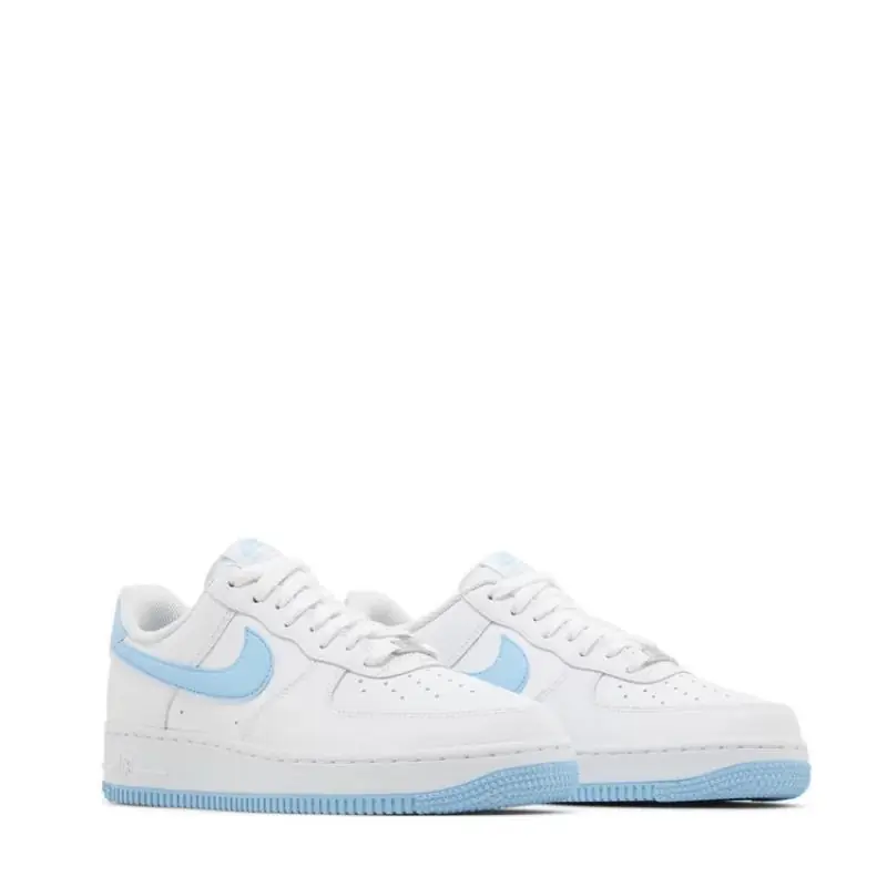 Nike Air Force 1 '07 'White Aquarius Blue' - Image 3