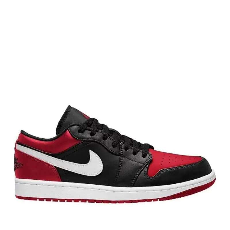 Air Jordan 1 Low Black/Gym Red/White